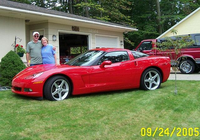 Donna Duff Corvette